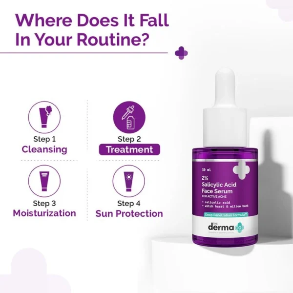 The Derma Co. Salicylic Serum – Pore Perfect, Clear Complexion with DPF - Image 6