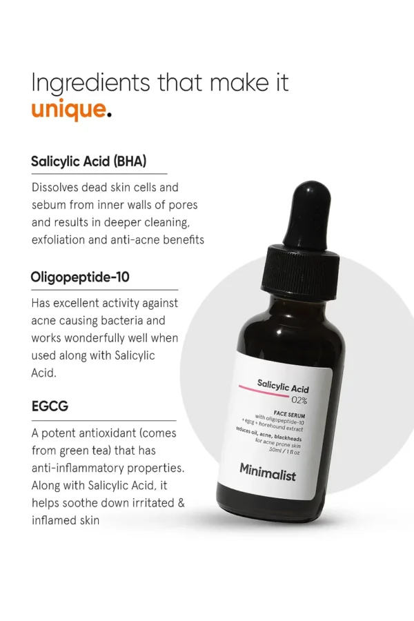 Minimalist 2% Salicylic Acid Face Serum - Image 12