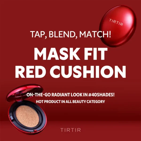 TIRTIR Mask Fit Red Cushion Foundation: Glow Glaze Glam - Image 2